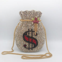 Money Luxury Diamond Bag