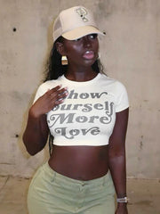More Love Crop Top