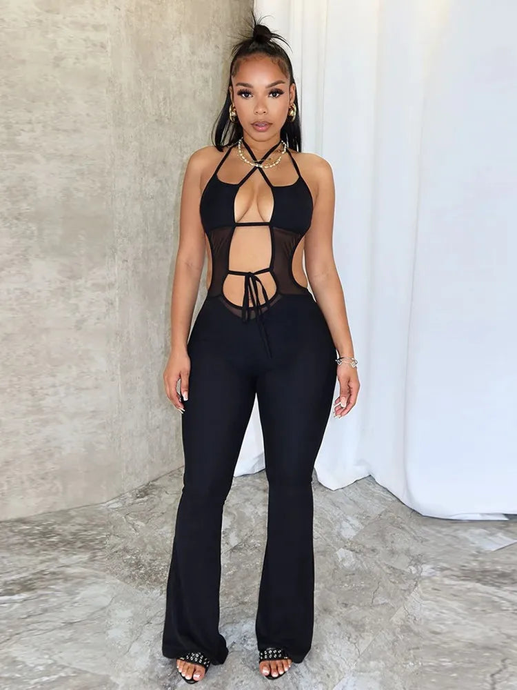 My Type Mesh Jumpsuit