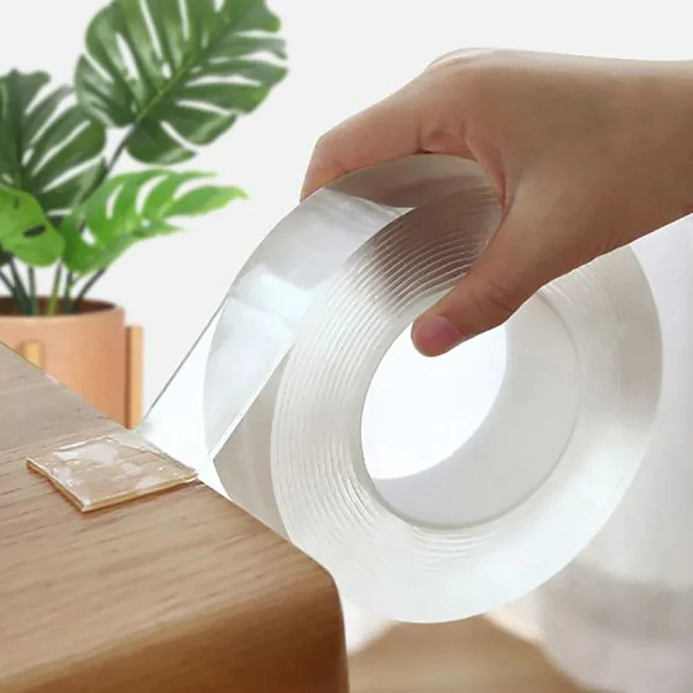 CLEARBANDâ„?TRANSPARENT AND WATER DOUBLE SIDE TAPE | 1 + 1 FREE