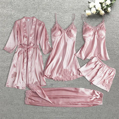 Nighty Robe Pajama Set