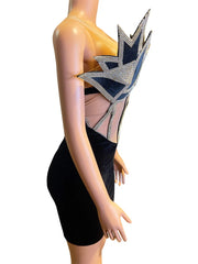 Nikki Rhinestone Dress