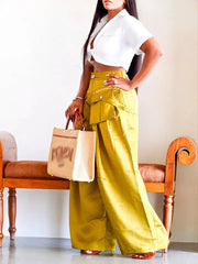 Not Checking For You Palazzo Pants