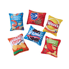 Dog Crinkle Paper Squeaky Potato Chips Toys