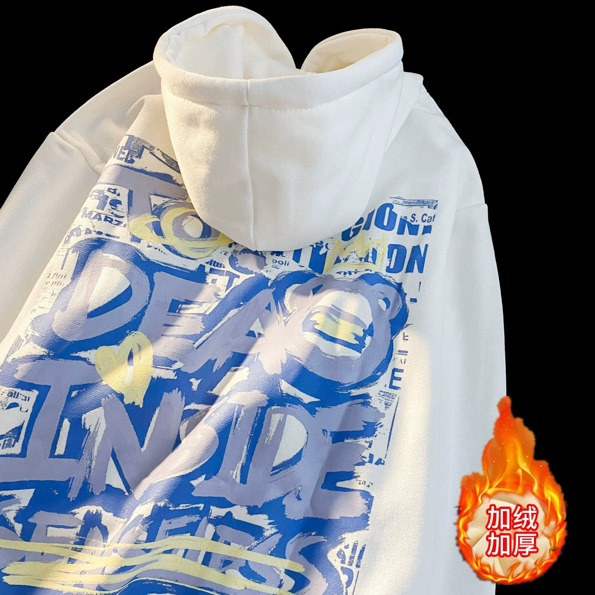 Super Hot Hiphop Thick Loose plus Size Women's Sweatshirt