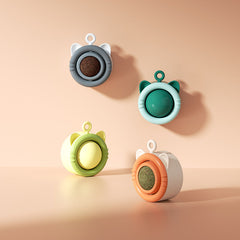 Rotating Catnip Ball Licking Cat Treats Toys