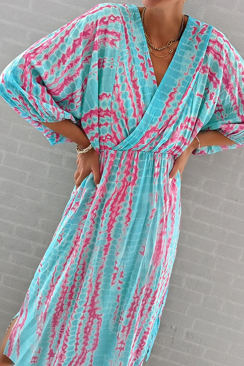 All in Time Tie Dye Maxi Dress