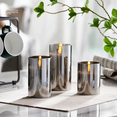 Glimglowâ„?| Elegant Flameless LED Candle Set