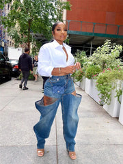 Open Up Vintage Jeans