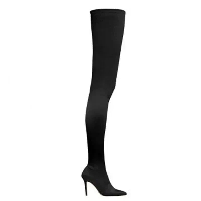 Over The Knee Heeled Boots
