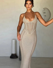 Paula Knit Maxi Dress