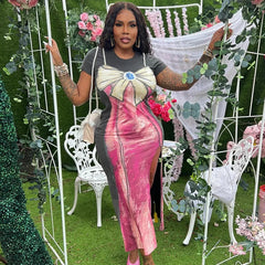 Pearl Bow Shirt Dress