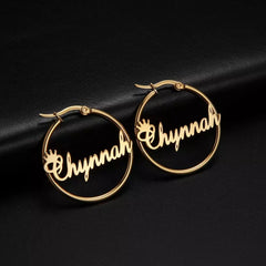 Personalized Name Earring