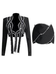 Quiet Luxury Mini Skirt Set