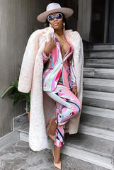 Rachel Blazer & Pants Set