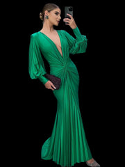 Rachelle Lantern Maxi Dress