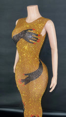 Renaissance Mesh Dress