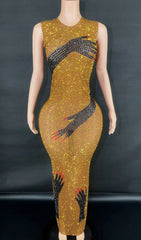 Renaissance Mesh Dress