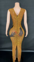 Renaissance Mesh Dress