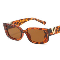 Retro Rectangle Sunglasses