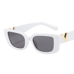 Retro Rectangle Sunglasses