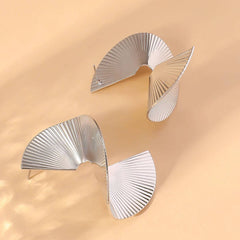 Retro Twisted Spiral Earrings