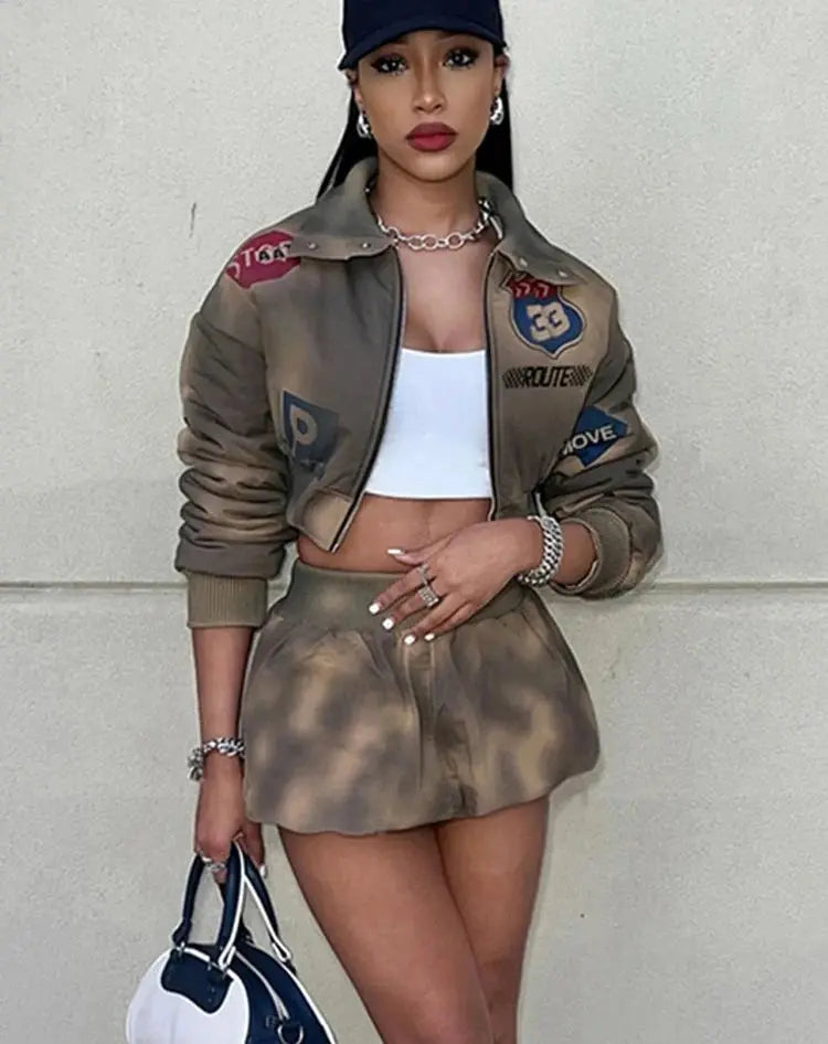 Route 33  Puffy Skirt Set