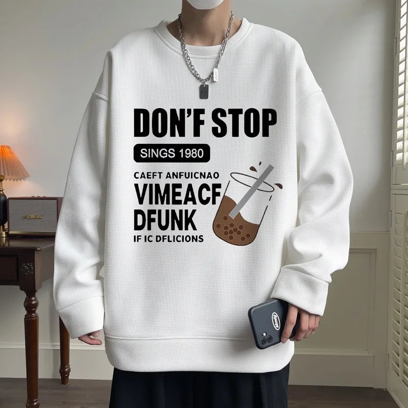 Pullovers 2024 Autumn Oversized Casual Sweatshirts Harajuku