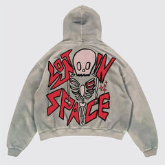 Street Y2K letter Printed Hip-hop Street Punk Wind Loose Fashion Oversized