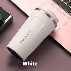 Stainless Steel Travel Coffee Mug Leak-Proof Vacuum Flask