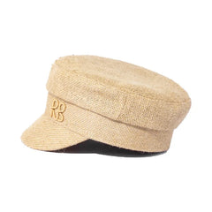 Straw Baker Boy Hat