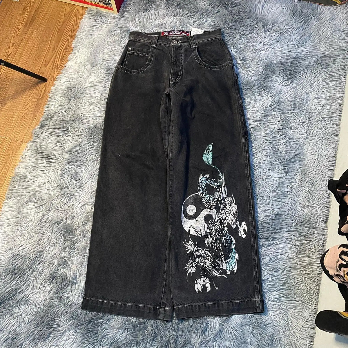 Y2K Baggy Jeans Harajuku Vintage Men