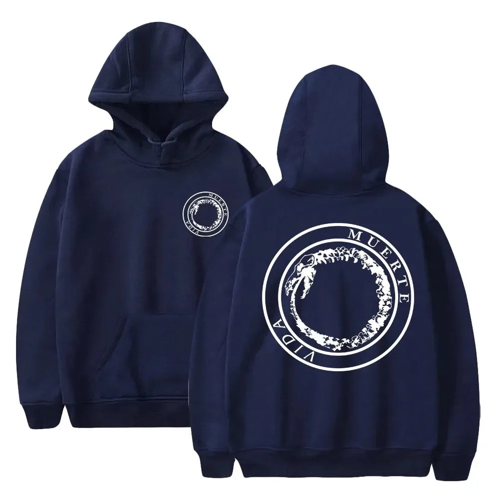 Canserbero Fashion Hoodie Unisex Long Sleeve Hooded Sweatshirts