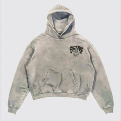 Street Y2K letter Printed Hip-hop Street Punk Wind Loose Fashion Oversized