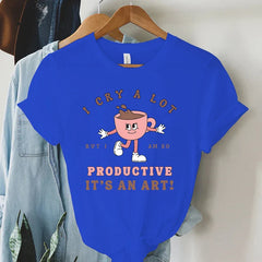 Coffee Graphic T-shirt Short Sleeve