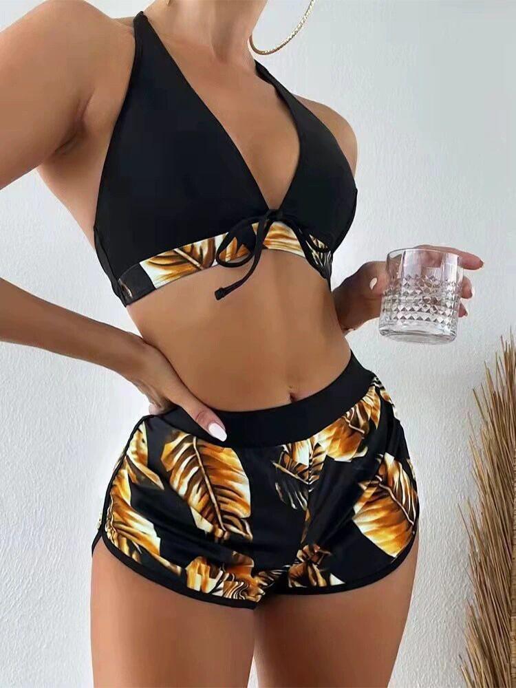 Suit Bikini Set Plus Size Swimwear Women Beach Swimming Suit