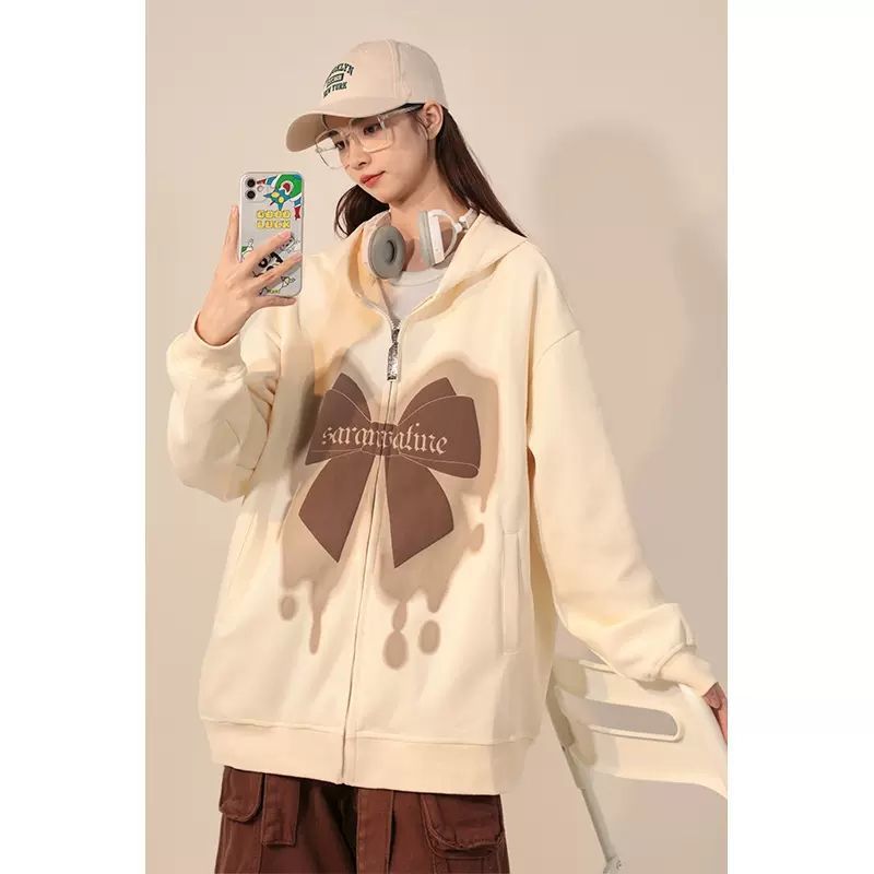 Hoodie Clothes Full Gothic Web Sweatshirt Grunge Oversized