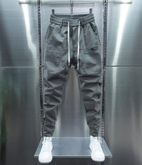 Men Cotton Joggers Cargo Pants