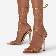 Chase Me Forever Strappy Heels