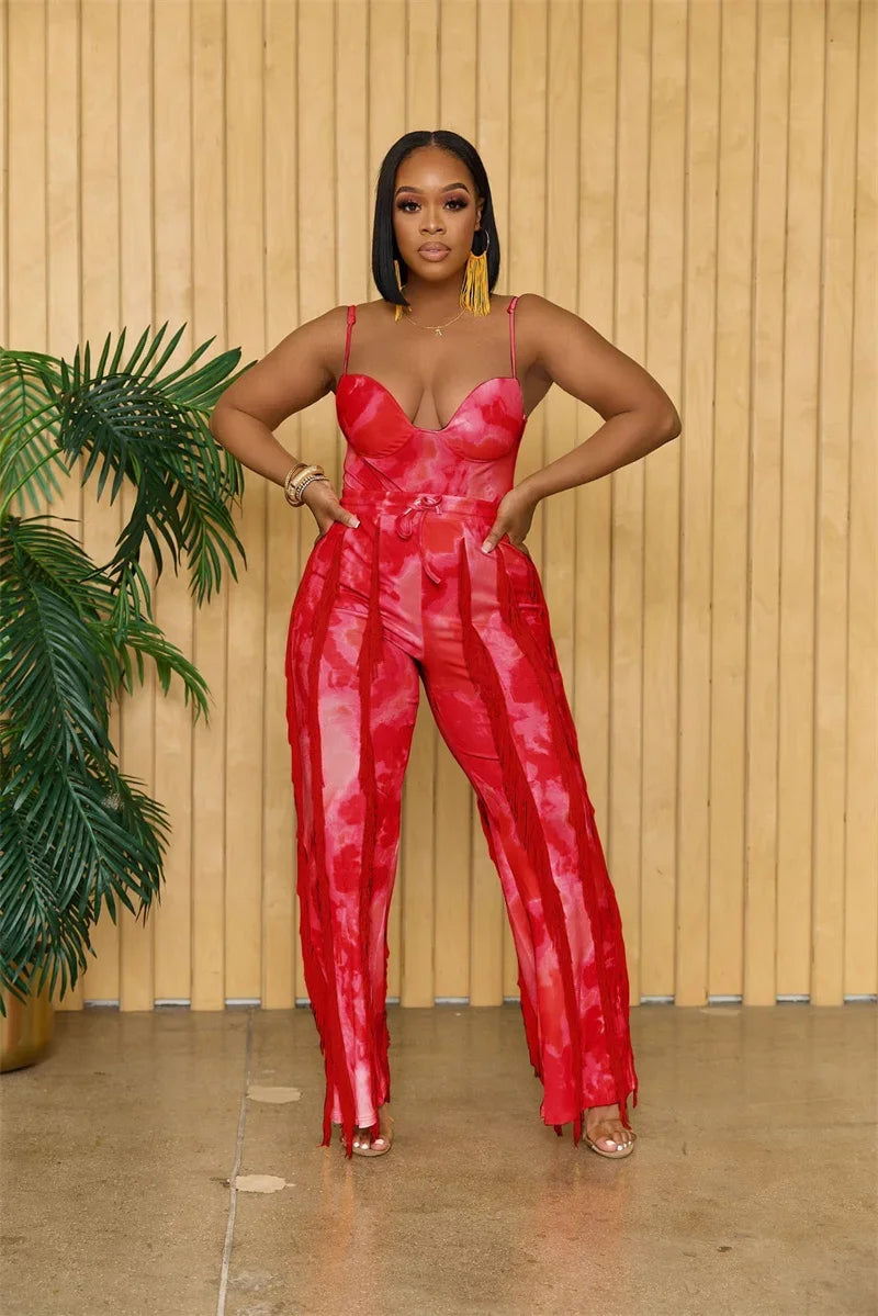 Excuse Me Come Again Tie Dye Pants Two Piece Set