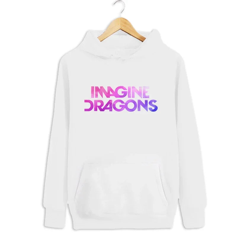 Cozy & Stylish: Imagine Dragons Women's Printed Hooded Hoodie