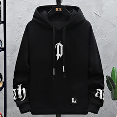 Printed Mens Hoody Creativity Crewneck Clothing Fashion Oversize Sweatshirt