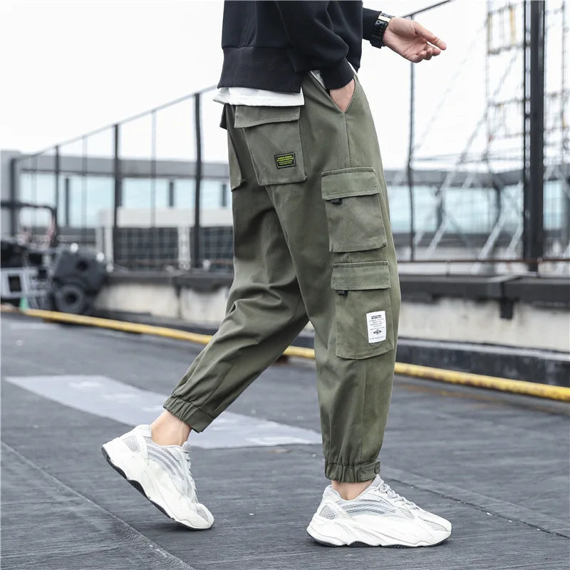 Men Harem Joggers and Cargo Pants Combo