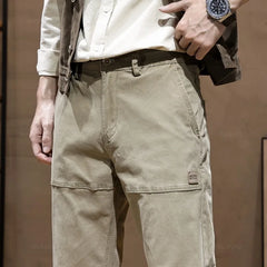 Autumn Winter Cargo Pants Men Casual