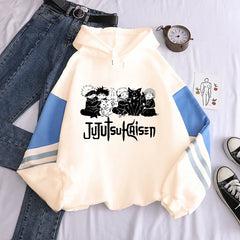 2023 Anime Fashion Gojo Satoru Graphic Hoodie Jujutsu Kaisen Plus Size Sweatshirt for Winter