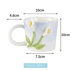 Ins Style Coffee Cup: Creative 3D Mug Gift for Special Occasions