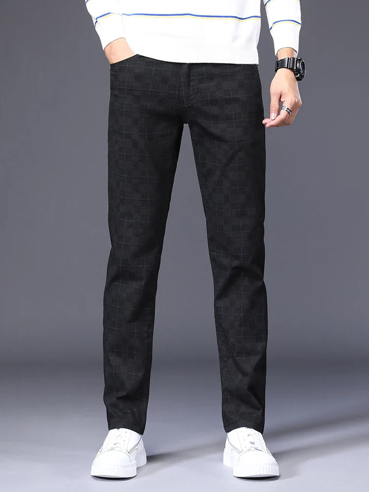 Smart Casual Retro Business Men Pants