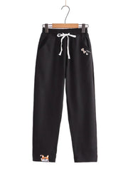 Shiba Inu Kawaii Pants for Women - Sweet and Cute