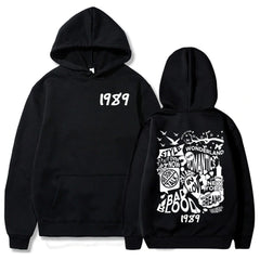 1989 Hoodie Taylor Album Hoodie Pullover Tops Streetwear