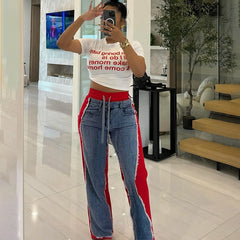 High Value Patchwork Denim Pants